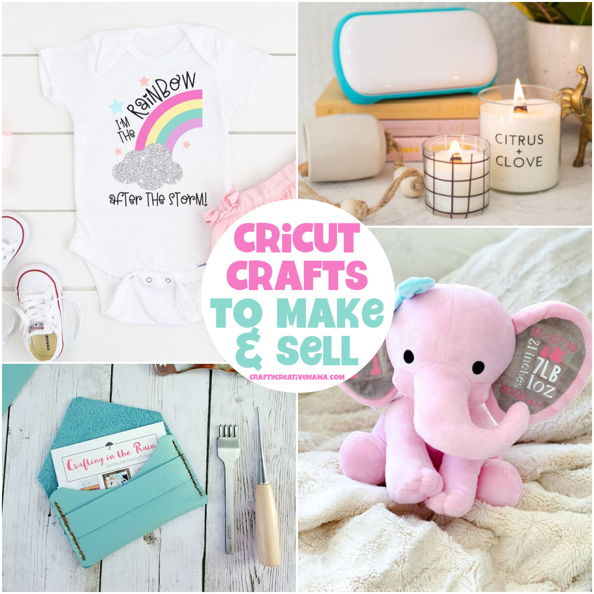 21 Easy Things to Make and Sell with Your Cricut - Crafty Creative Mama